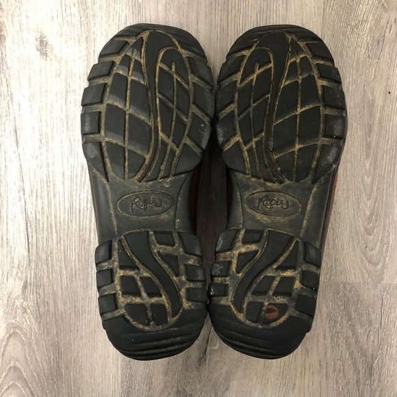 Roper Men’s Size 8.5 Leather Slip On Shoes Brown - Picture 7 of 7